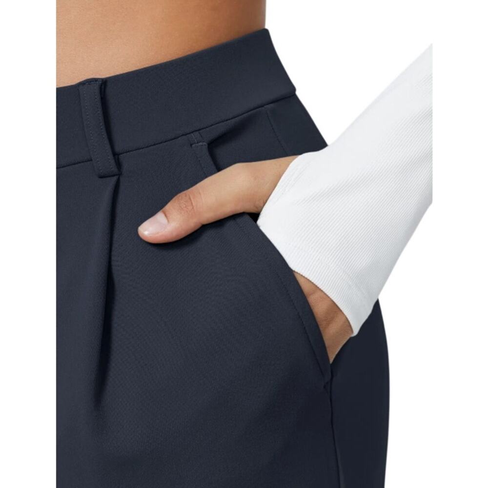 ✨ HALARA FLEX™ DAYSTRETCH HIGH WAIST POCKET STRAIGHT LEG WORK PANTS XL TALL NWT - Picture 7 of 13